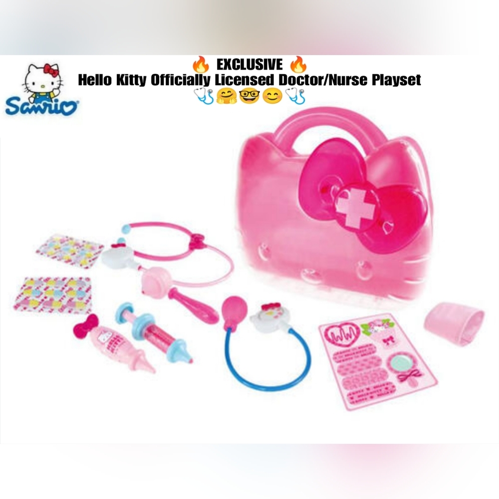 EXCLUSIVE - Hello Kitty Officially Licensed Doctor/Nurse Playset